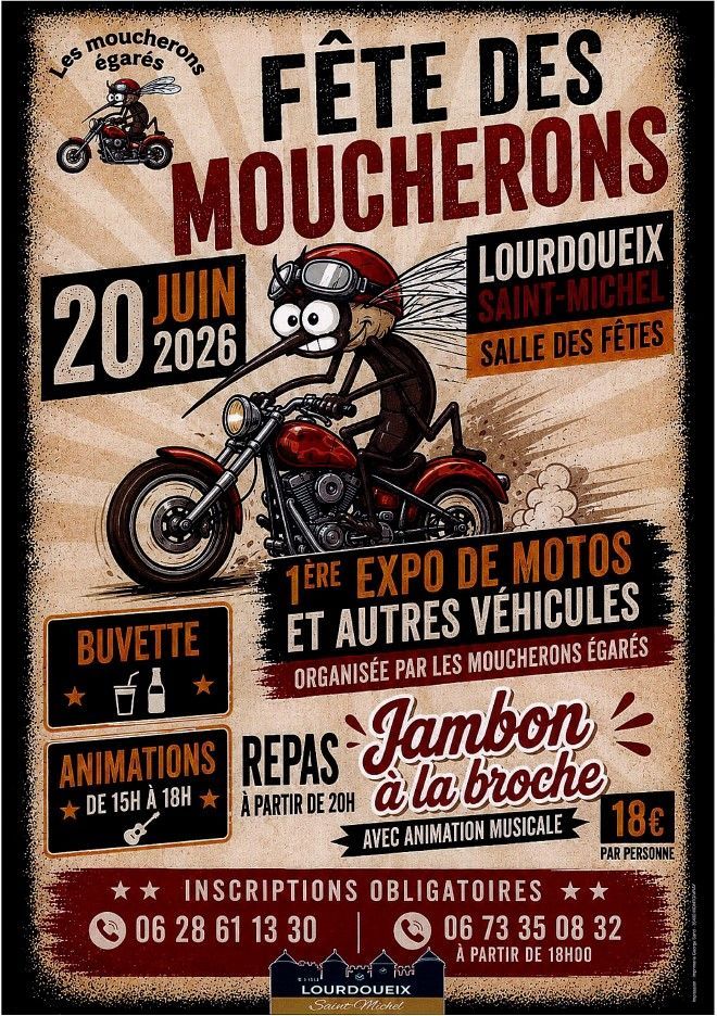 Expos motos et autres véhicules - réservation Repas